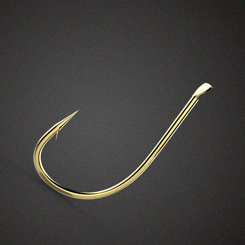 钓鱼钩日本进口海夕金无倒刺有到刺钓钩黄刺土鲮鱼钩筏钓钩轻口