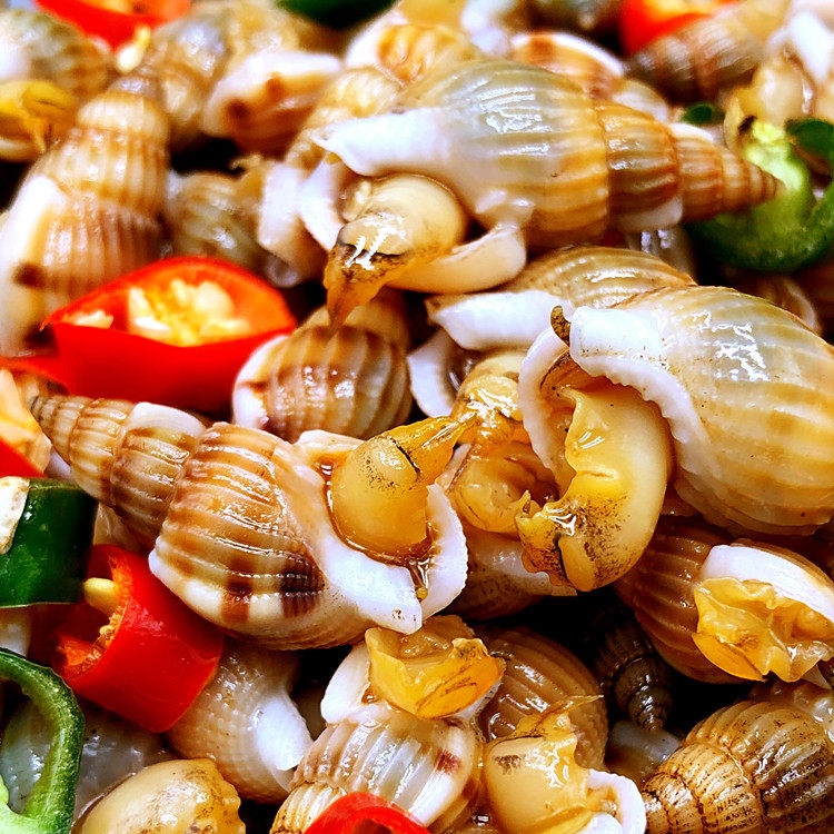 鲜活麻辣钉螺即食香辣螺丝海螺零食小海鲜贝类小吃熟食罐装海锥