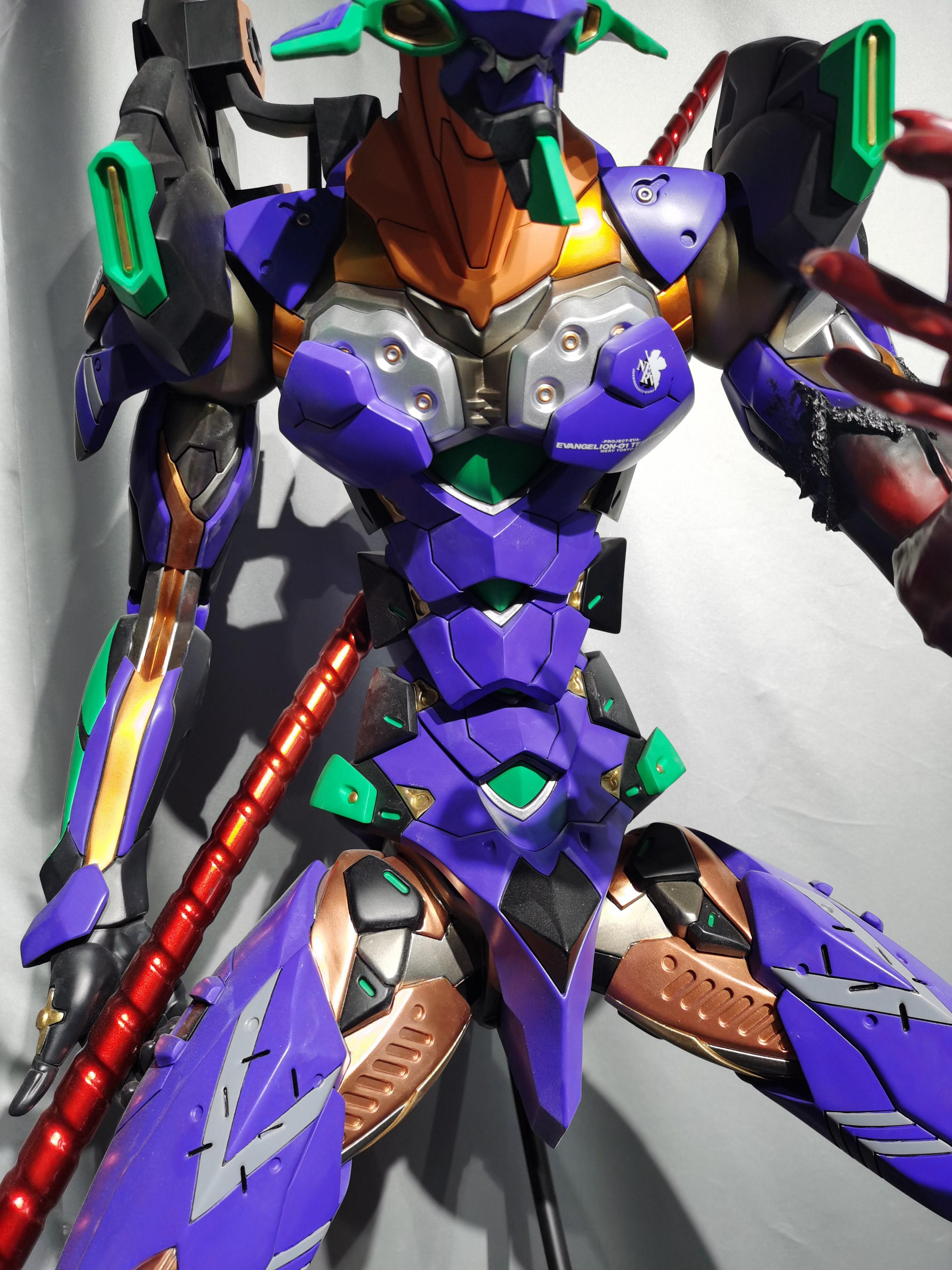 初号机herobox订制一米福音战士雕像模型eva手办手办