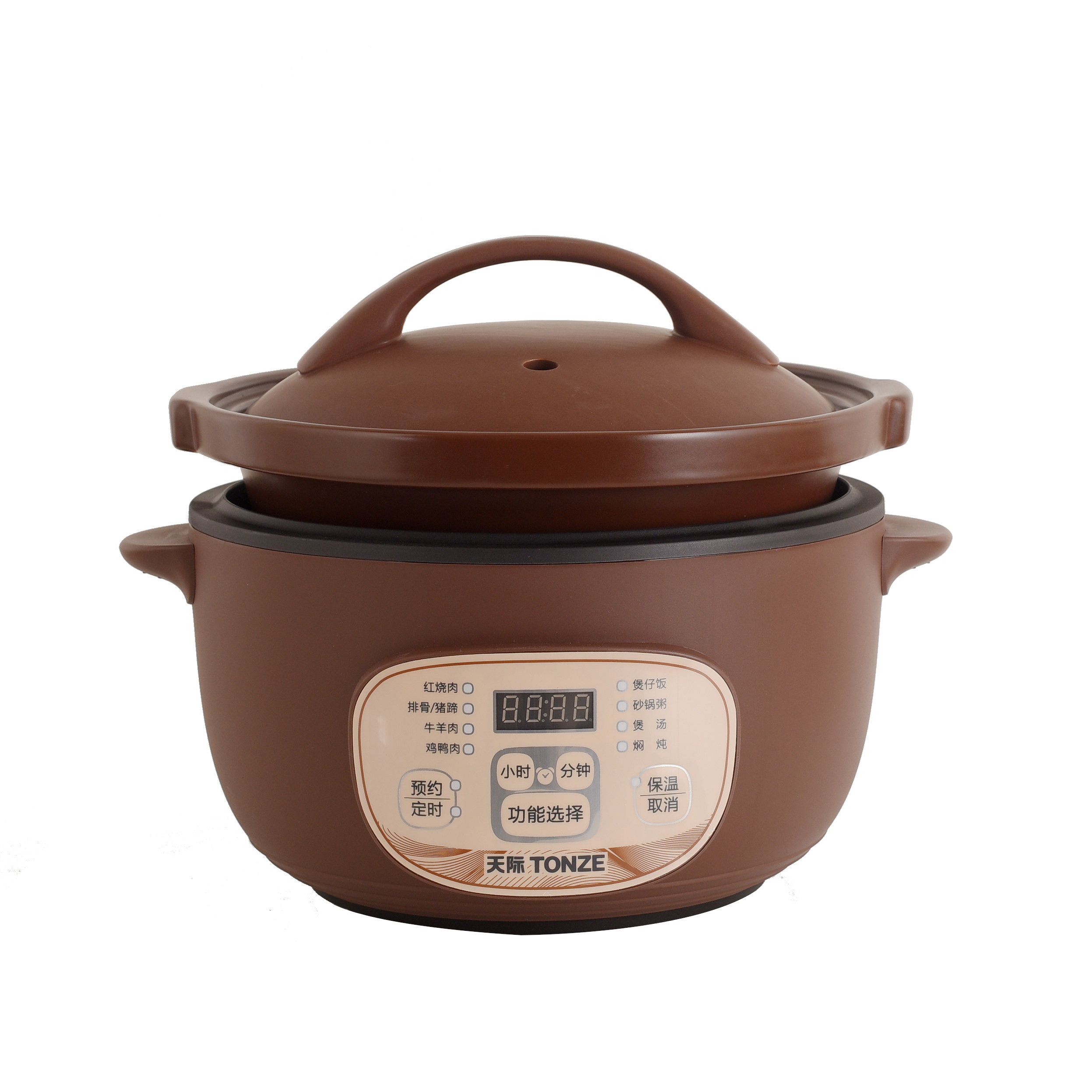 天际砂锅煲仔紫砂煮饭煮粥煲汤汤锅家用电饭煲电炖锅