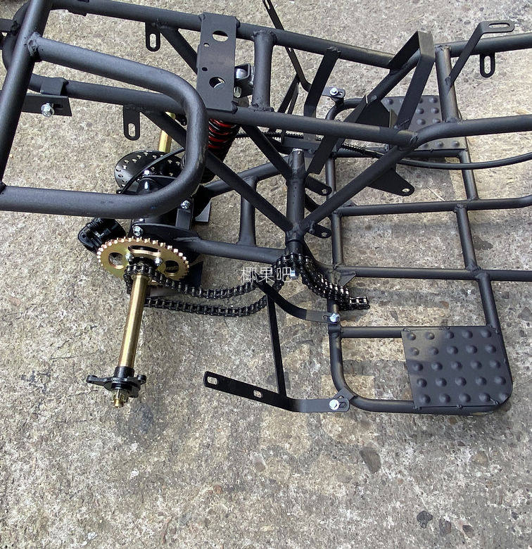 四轮越野摩托车配件小火火星火星沙沙滩车全车车架摩托车车架