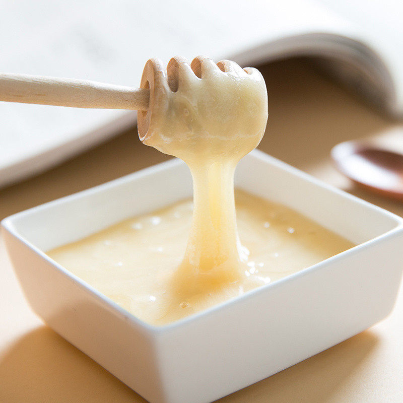 俄罗斯进口椴树蜜冬熊牌雪蜜蜜蜂野生蜂巢蜜结晶蜜百花蜜农家蜜