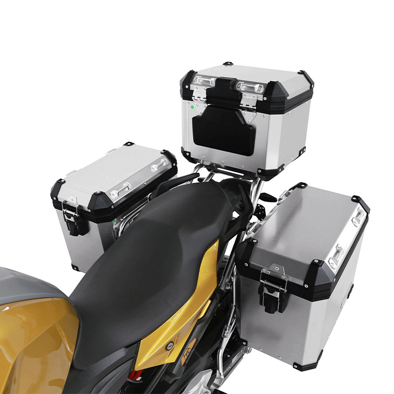 gsadv宝马摩托车f900xr改装装边铝合金三箱尾箱保险杠摩托车尾箱