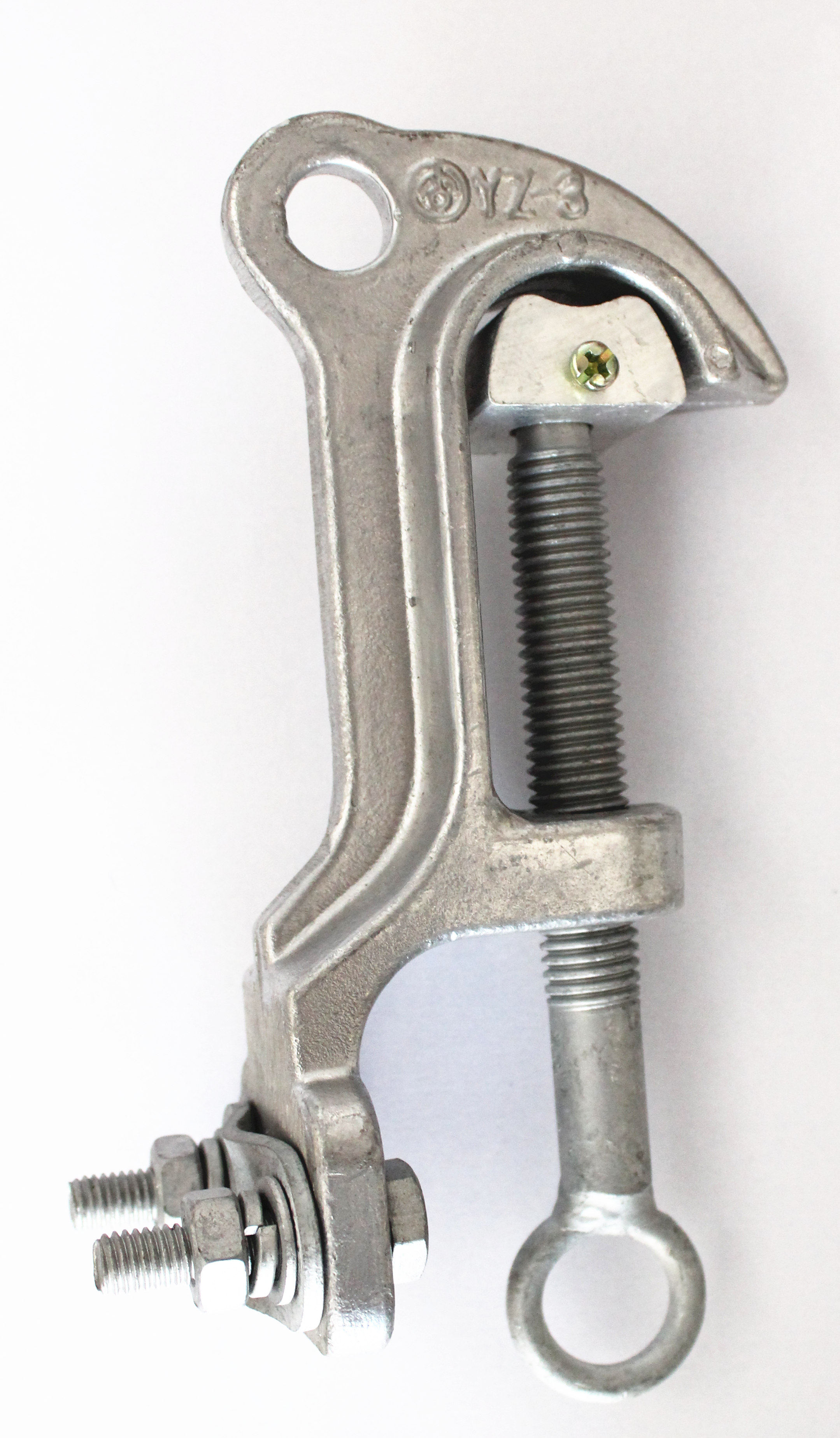 【永固金具】铝带电装卸线夹yz-1-3 猴头线夹 免压接螺丝固定