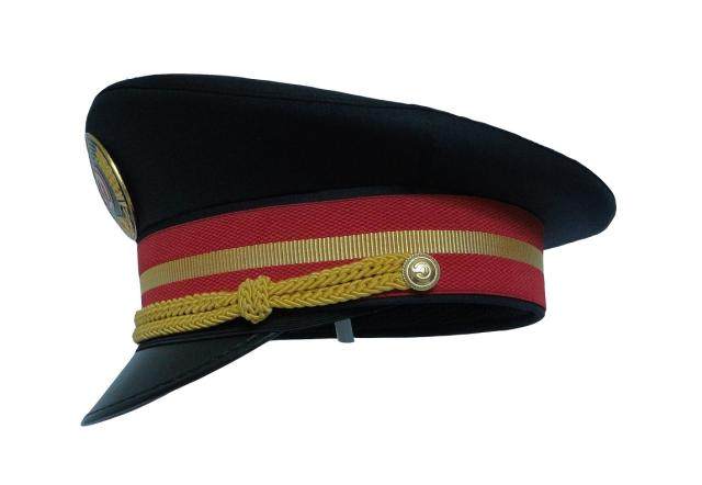 包邮男款铁路大盖帽列车列车长长大檐帽高铁动车帽子