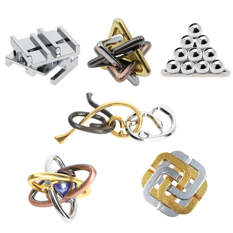 puzzle解锁鲁班抖音魔球笼中取刺四方马蹄锁笼解锁