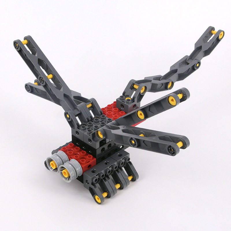 颗粒百变科学工程45002幼儿园建构教具kj011螺丝刀塑料积木