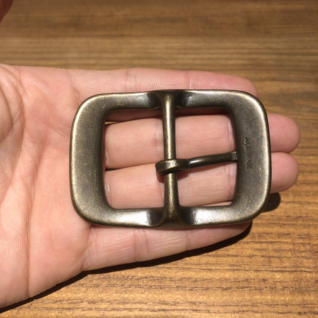 皮带扣纯铜古铜色腰带带扣皮具五金手工皮带带头皮带扣