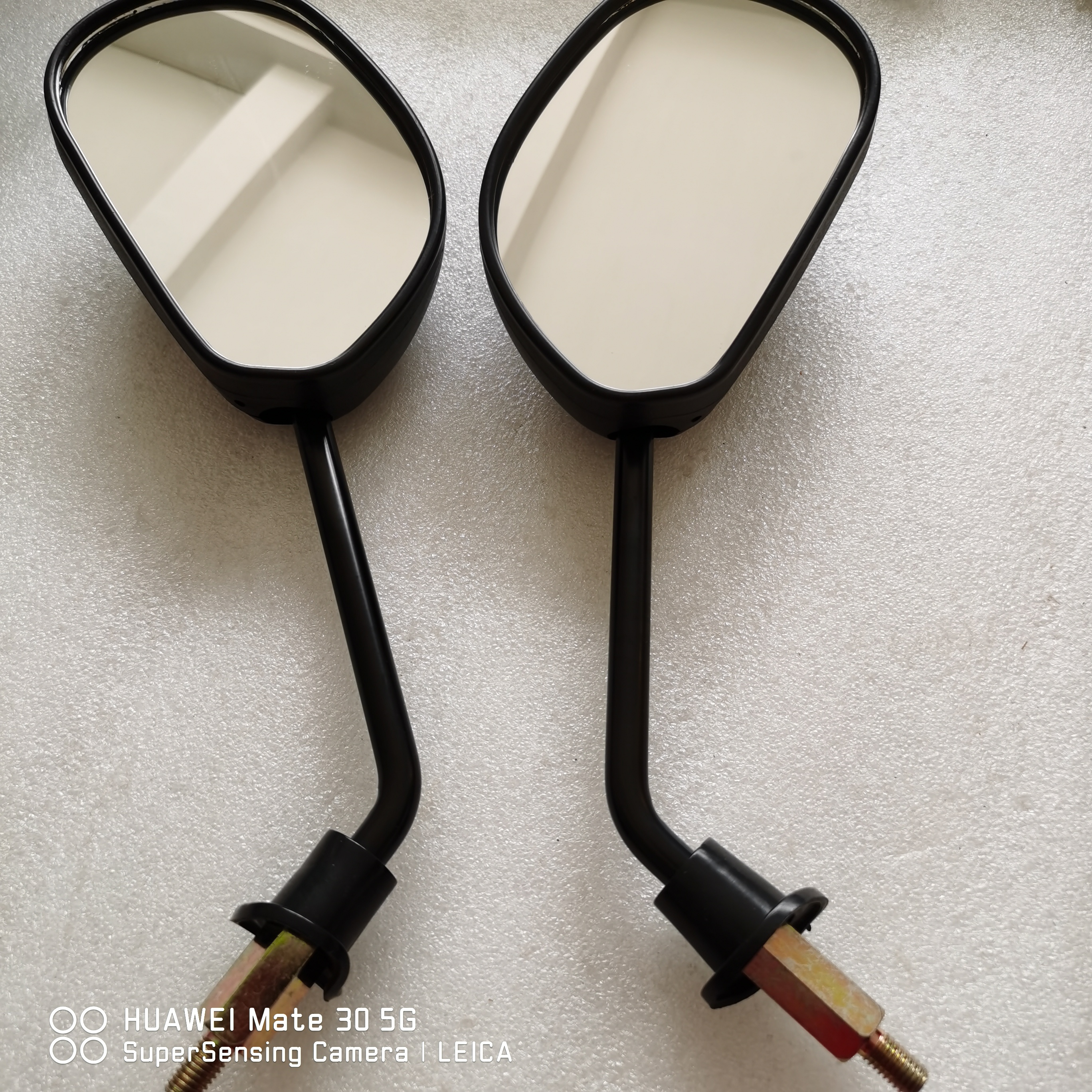 适用轻骑铃木摩托车fd赛驰qs110倒车镜赛qs1102摩托车后视镜