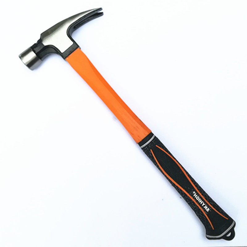 澳新羊角特钢纯钢木工支模直角麻面防滑带磁羊角锤