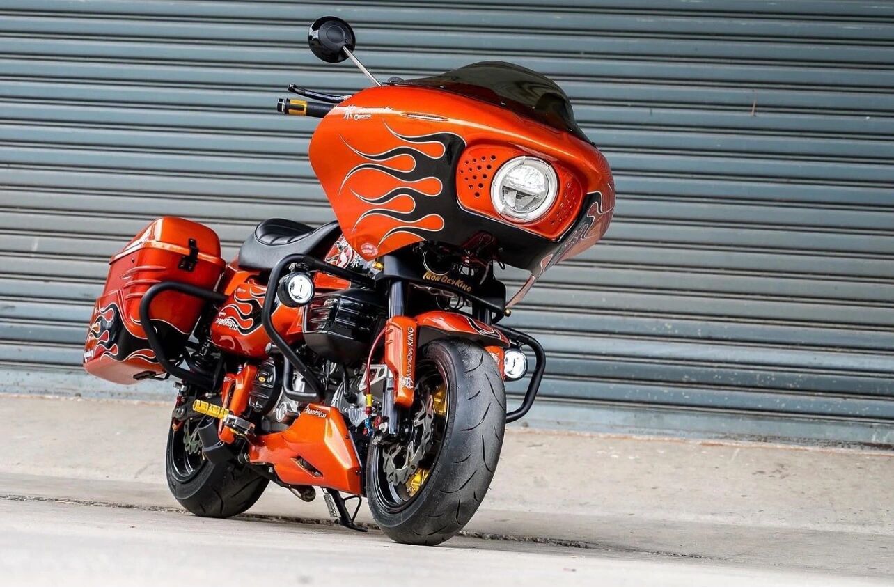 进口本田50cc迷你猴仔改装滑翔小怪兽地平线狒狒摩托车整车