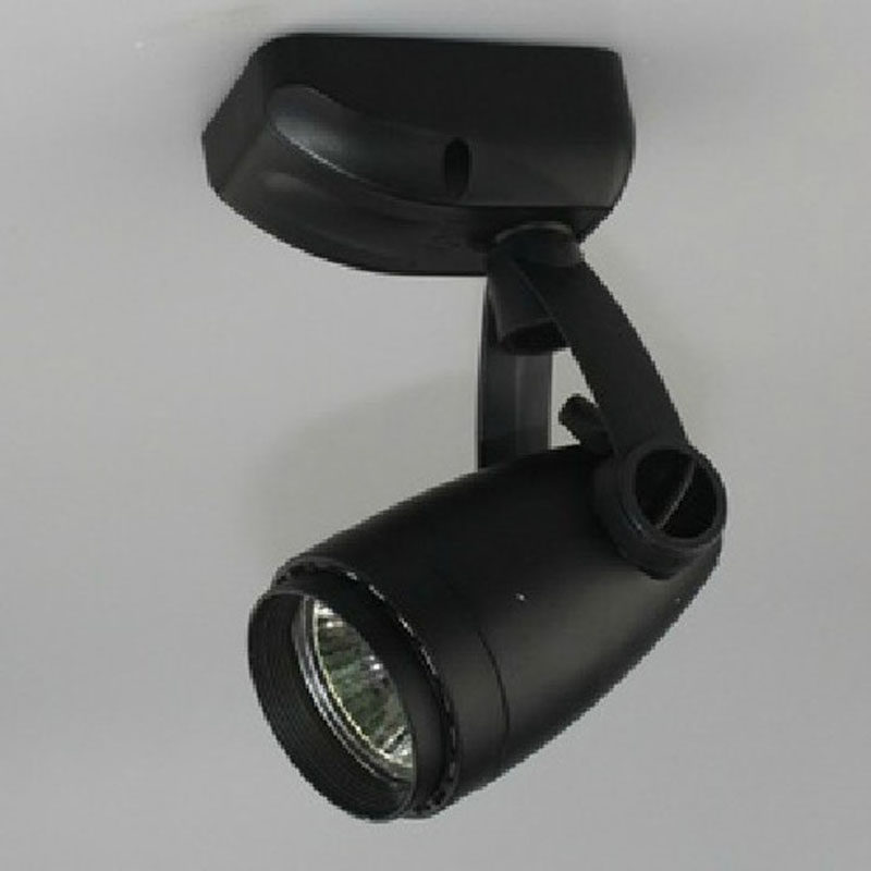 射灯雷士照明吸顶式天花灯背景墙led开孔黑色射灯