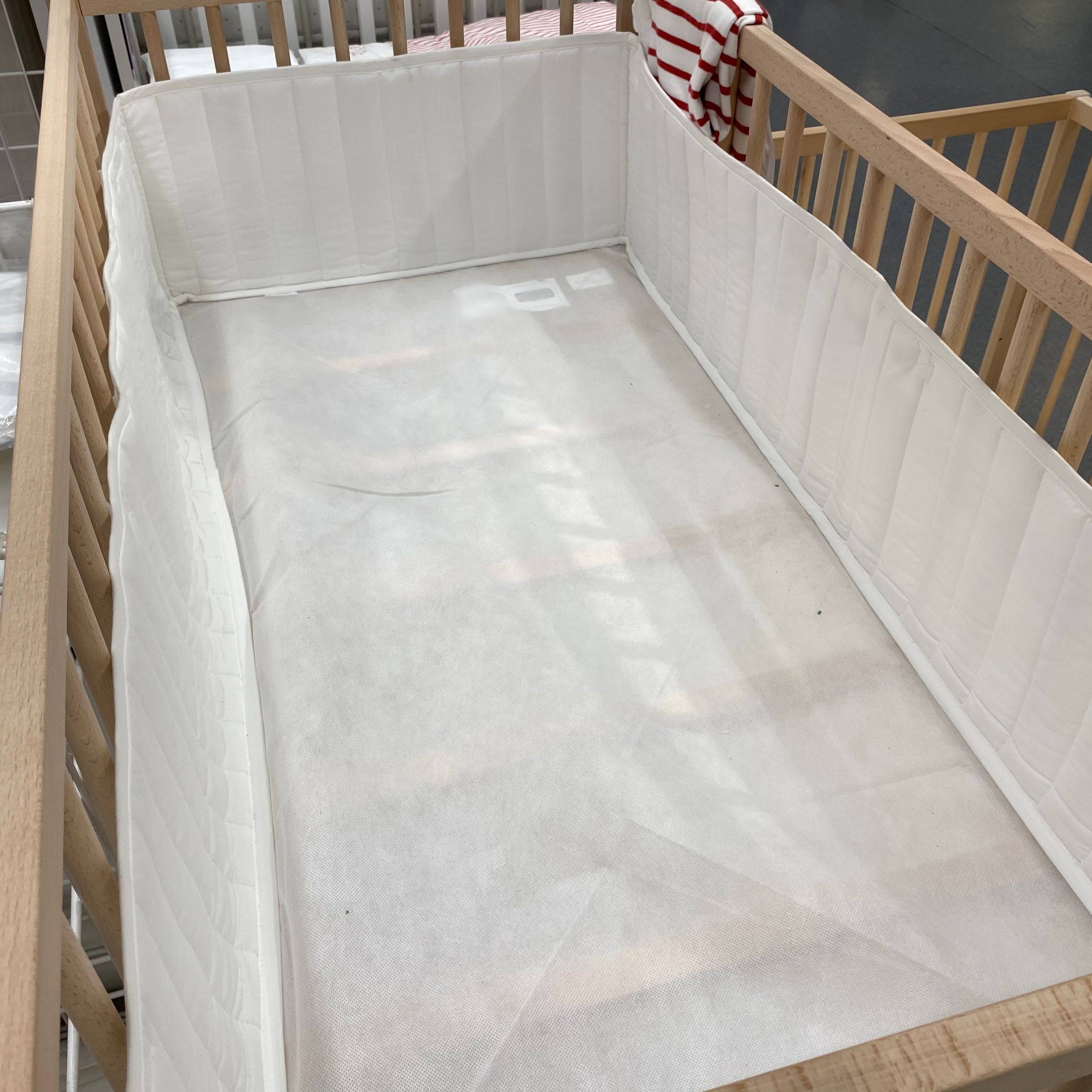 ikea宜家莱恩缓冲垫栏软包新生婴儿床床围宝宝床围