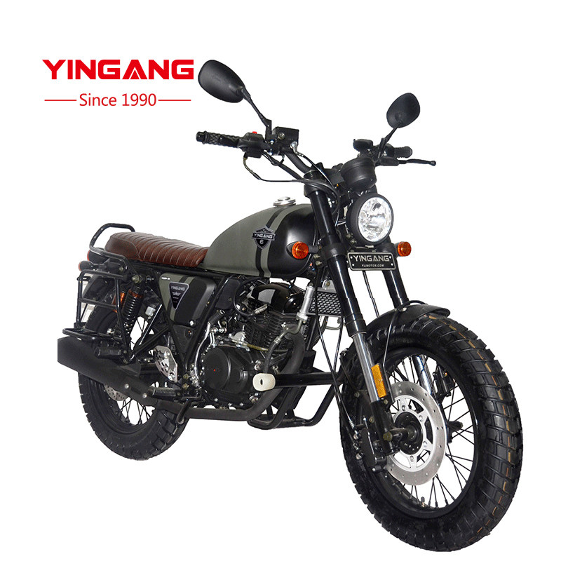 银钢yg200-8d铁甲骑兵侦察兵电喷拿铁前后碟刹摩旅摩托车整车