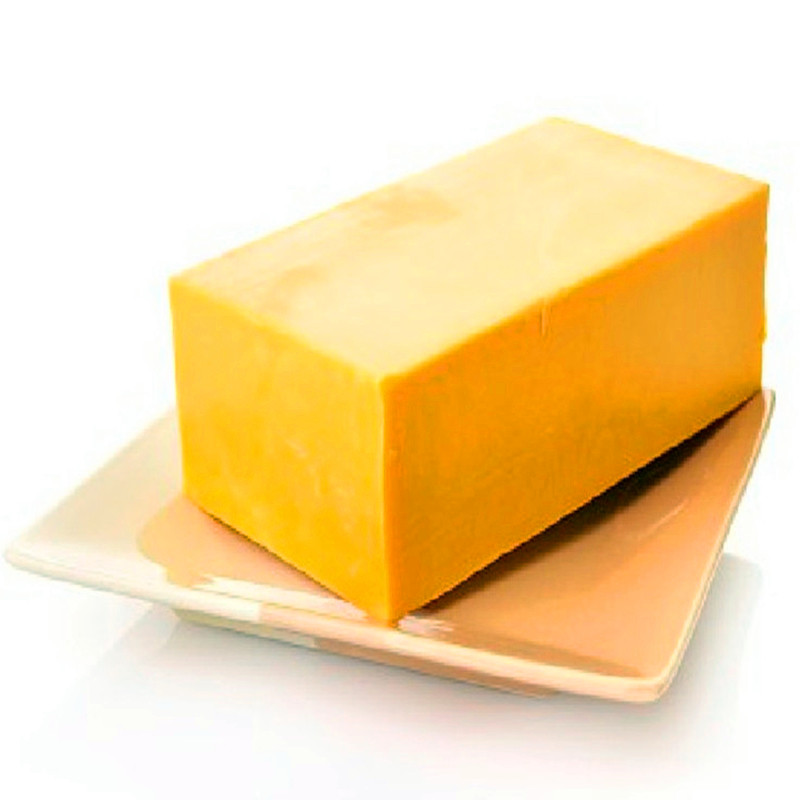 进口奶酪工坊黄车达芝士红车达奶酪橙色淡味切达干酪约25kg商用