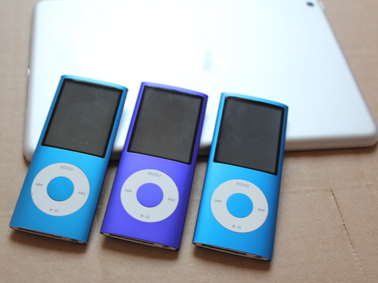 苹果正品运动随身听ipodnano4代小瘦子8g16gmp3mp4播放器帮下歌