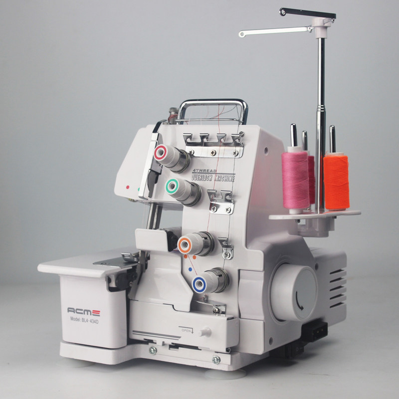 爱可美锁边机家用四线小型新式包缝机电动台式三线缝纫机