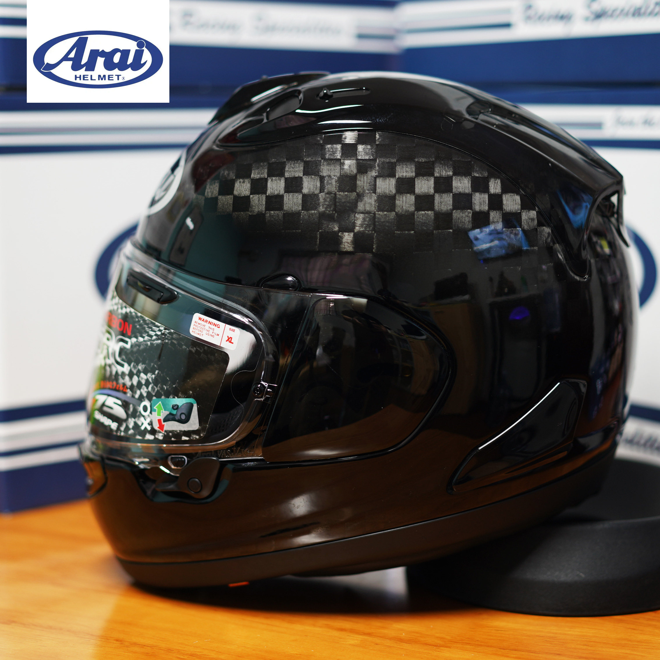 日本进口摩托车头盔arairx-7xrc杜卡迪碳纤维全盔摩托车头盔