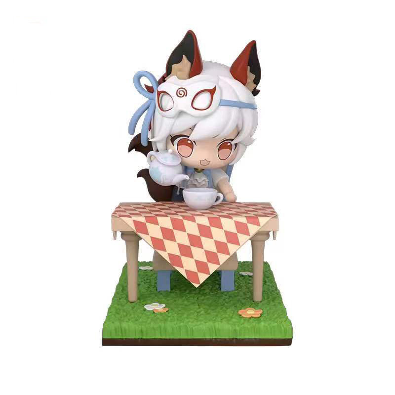 阴阳茶话会主题盒蛋荒大天狗白藏主手办摆件onmyoji游戏实物周边