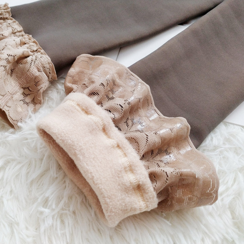 75cm蕾丝硅胶防滑春秋真透肤加长长筒袜空姐灰超长假透肉高筒袜