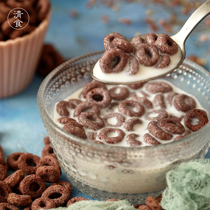 也许来不及|紫米紫薯圈营养早餐谷物麦圈 与市售不同