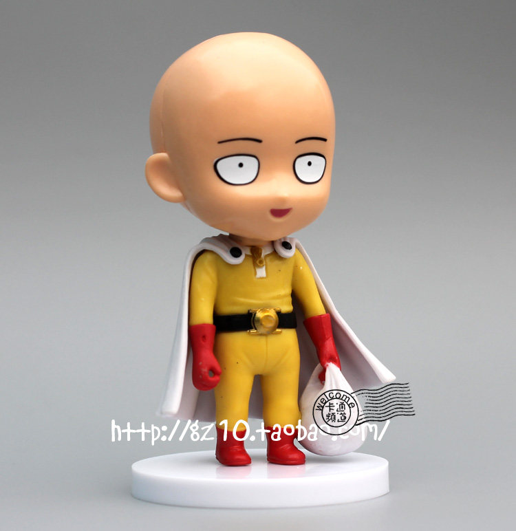 琦玉老师一拳超人onepunchman埼玉3款黏土手办潮玩盲盒