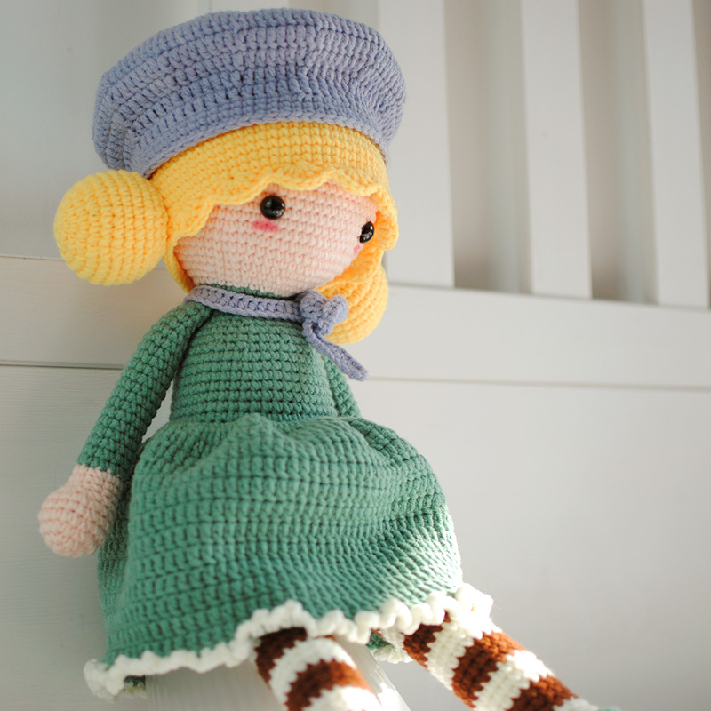 手工人偶神器时间打发孕期女孩编织玩偶钩针毛线