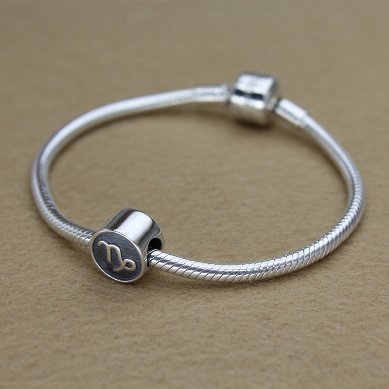 手链fabeaut梵贝摩羯座十二星座纯银charm情人节礼物手链