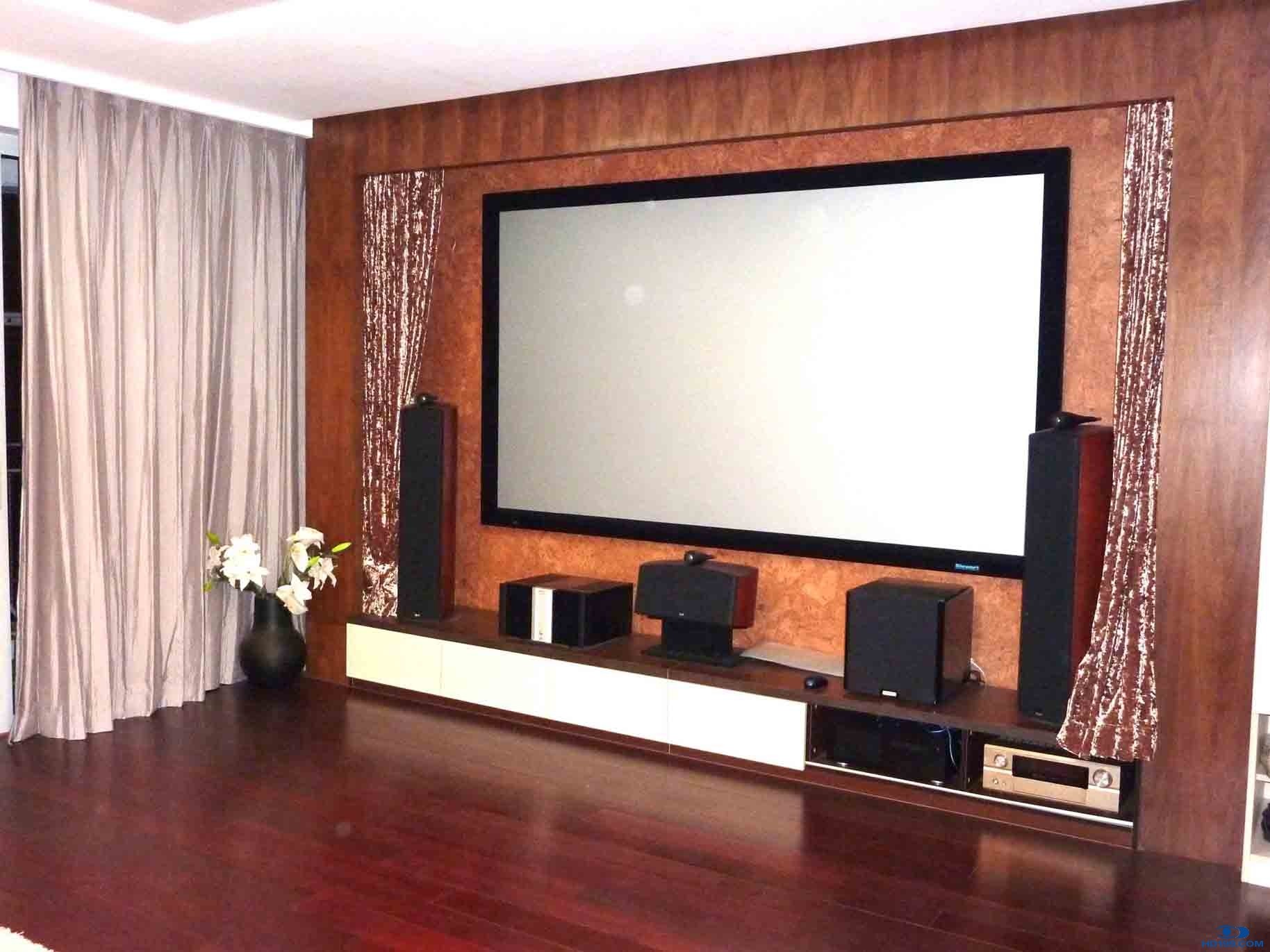 电影投影幕画框130寸金属铝合金边框高清纳米2d3d幕布