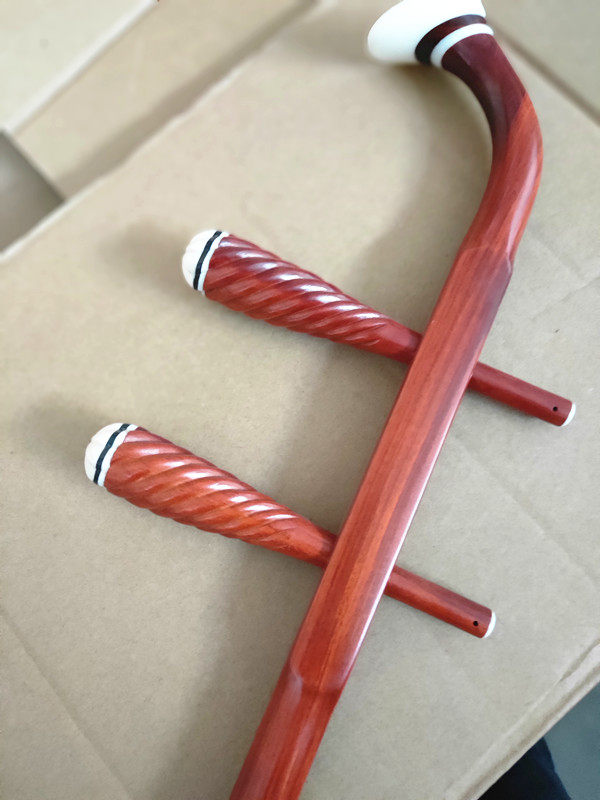 二胡紫檀架子半成品琴架蒙皮二胡