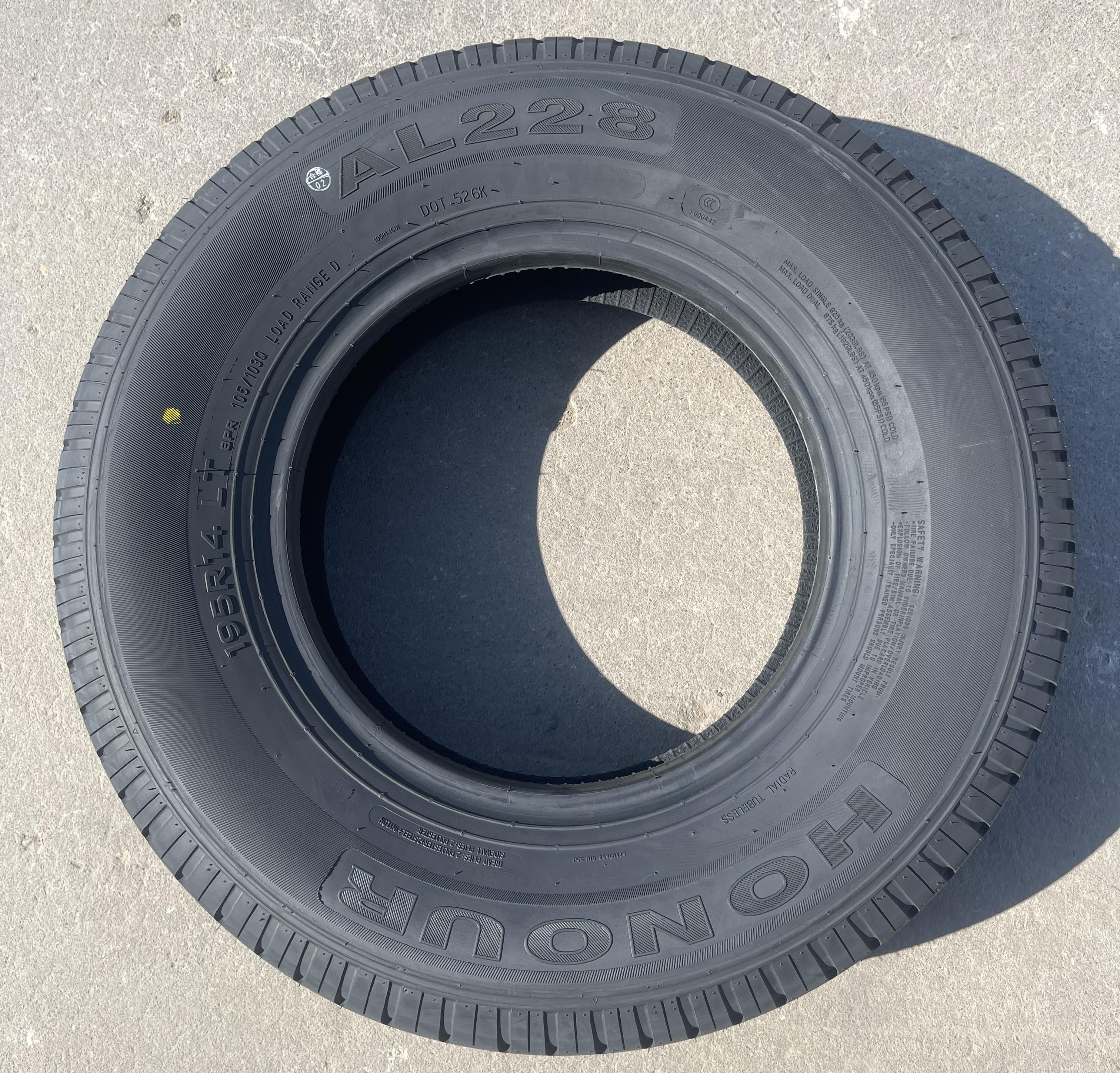 轮胎艾力特195r14lt8pr货车面包车载重加厚卡客车轮胎