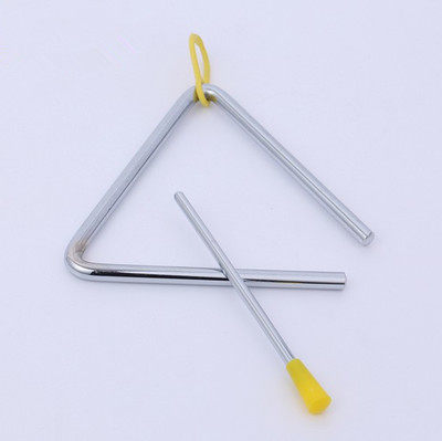 奥尔夫打击三角铁乐器幼儿园音乐区玩具儿童早教三角铃小学生专业