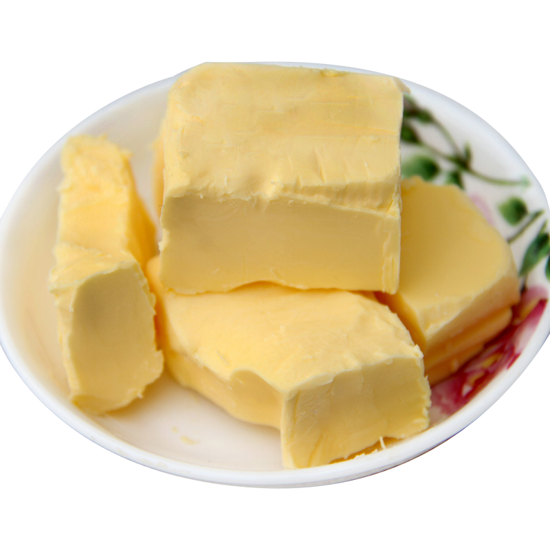 青海糌粑生酮奶油黄奶油草饲奶茶特产酥油牦牛黄油