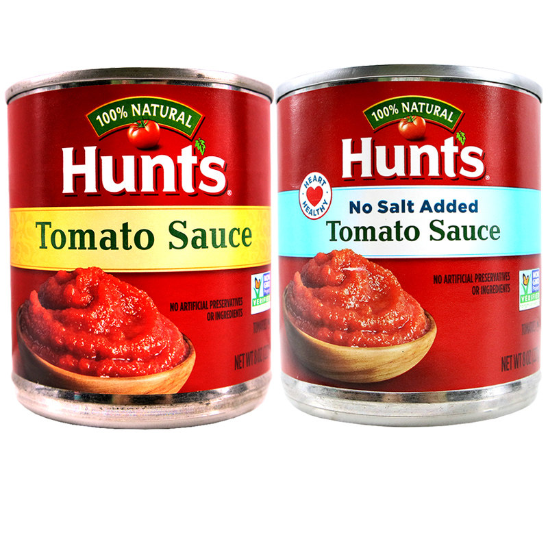 hunttomatosauce美国进口汉斯牌无番茄酱罐头227g酱类调料