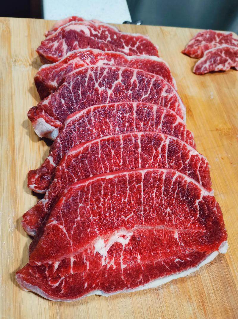 10斤装冷冷冻牛板牛肩雪花牛排进口新鲜牛肉其它
