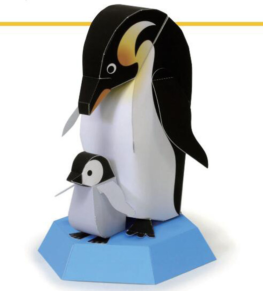 立体模型制作diy手工卡通亲子动物长颈鹿狮子熊猫其他类型纸模