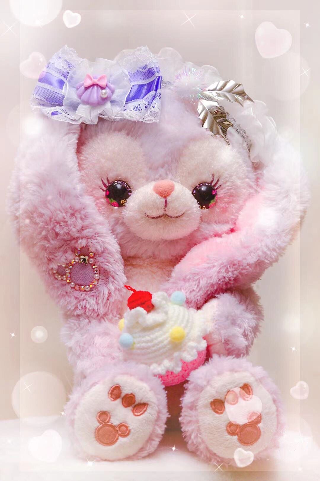 现货台湾艺术家染色高端星黛手工公仔合作迪士尼动漫毛绒