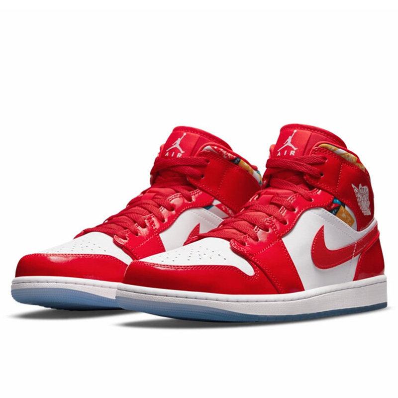 耐克男鞋airjordanmidaj1中国新年运动篮球篮球鞋