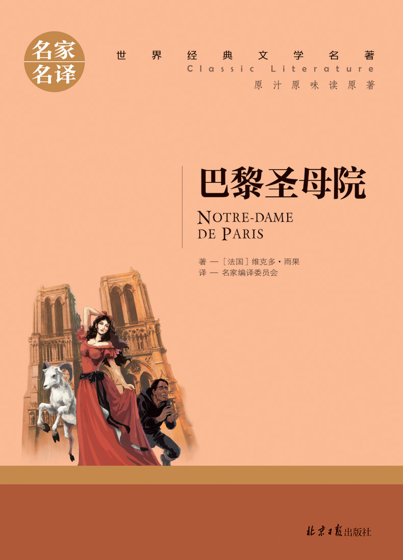 【4本24元】书籍正版 巴黎圣母院 雨果 名家名译经典文学世界名著