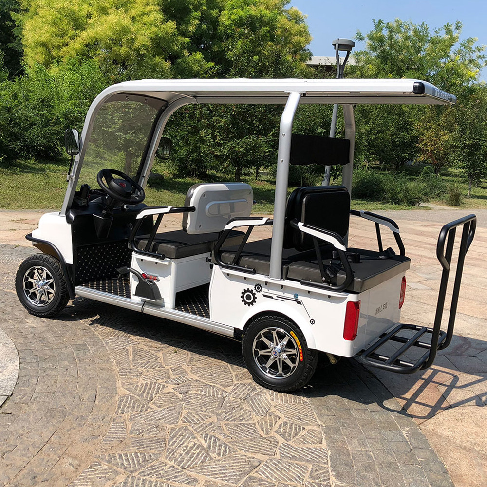 四轮人用电动豪琦h66六人电动车承认代步电动四轮车