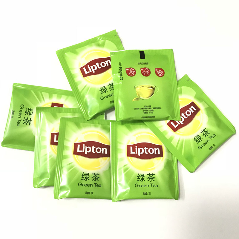 立顿绿茶e80独立纸包装酒店客房办公袋泡茶叶其它绿茶