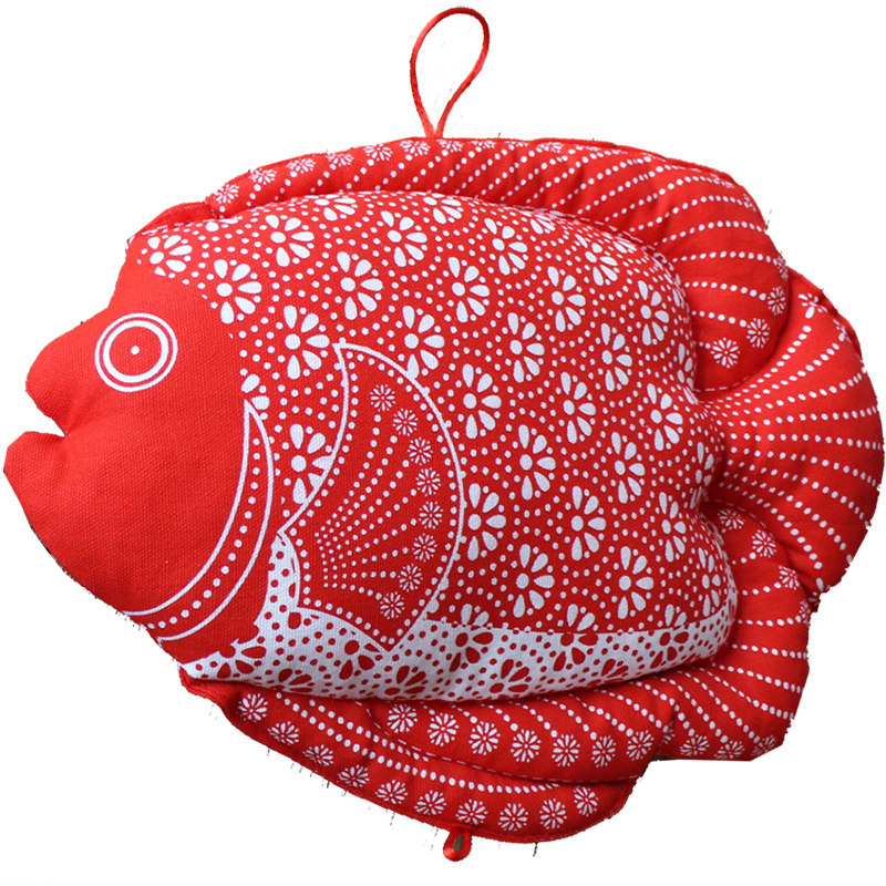 锦鲤鲤鱼挂件元宝布艺鱼挂饰品壁饰招财风水壁饰