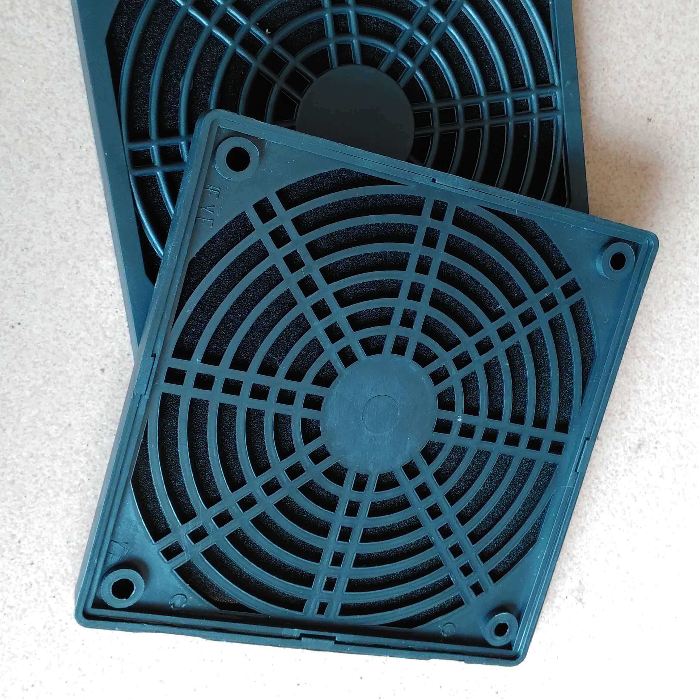 注塑机散热网通风过滤网 配电箱散热风扇网罩 百叶窗防尘120*120