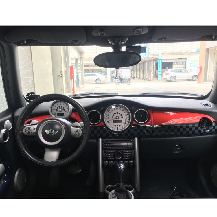 09年mini车内按键图解,mini车内按键图解按钮 仪表宝马minicooperr50r52r53汽车内饰饰板汽车装饰贴
