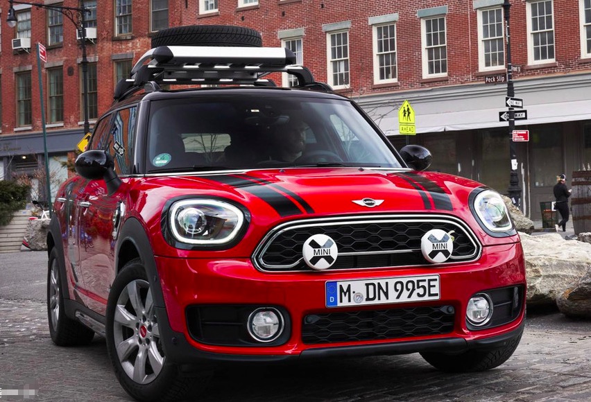 迷你minicooperr55r56f56f60改装led拉力汽车灯罩框