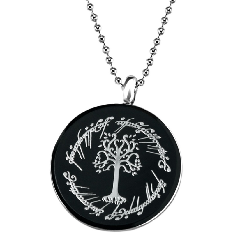 魔戒指环王配饰国王圣骑士白树项链男潮个性吊坠项链