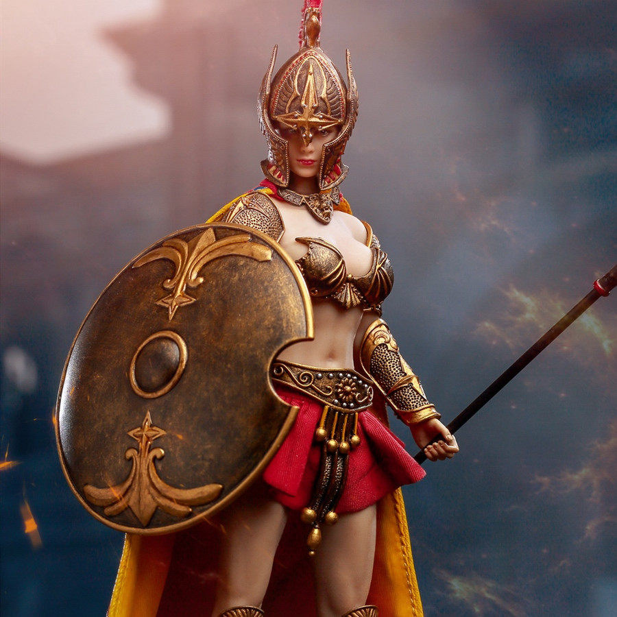 tbleague斯巴达统帅wf2019112女兵人包胶素古装罗马战士兵人专区