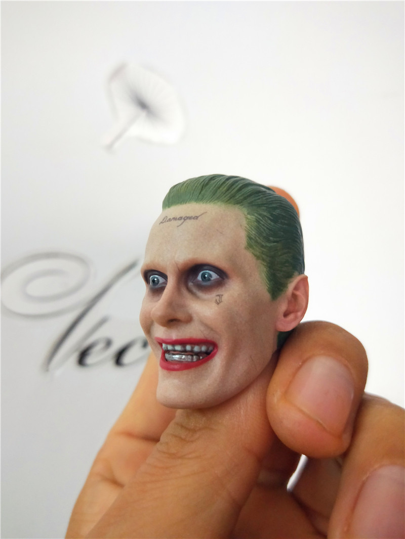 小丑莱托版杰瑞德大衣紫色小队自杀头雕手办12寸兵人专区