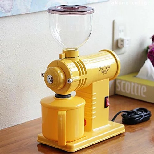 磨豆机日本小富富士dxr220电动fujiroyal鬼齿平刀磨豆机