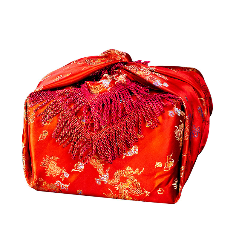 包袱用品婚礼红包布包袱包裹嫁妆大号红色新娘新娘配件